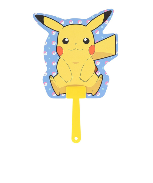 ポケモン（pokemon）キャラクターダイカットボールうちわ ポケットモンスター ピカチュウ NT 1035