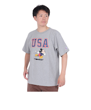 チャンピオン-ヘリテイジ（CHAMPION-HERITAGE）リバースウィーブ 半袖 Tシャツ DISNEY MICKEY USA C3-Z360 070
