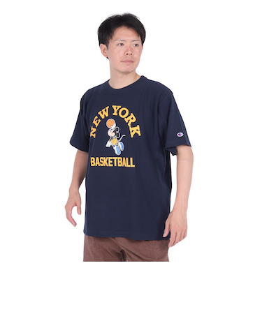 チャンピオン-ヘリテイジ（CHAMPION-HERITAGE）リバースウィーブ 半袖 Tシャツ DISNEY MICKEY NY C3-Z361 370