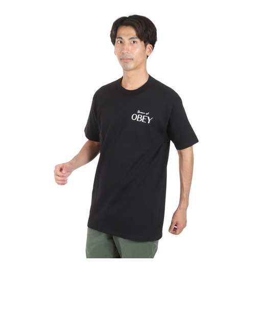 オベイ（OBEY）HOUSE OF OBEY CLASSIC Tシャツ 165263753BLKO24U