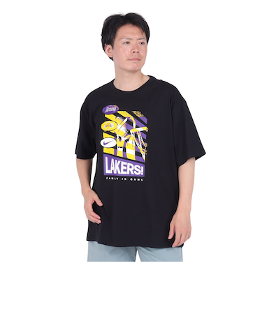 ナイキ（NIKE）バスケットボールウェア ロサンゼルス・レイカーズ コートサイド NBA 半袖Tシャツ HF0882-010