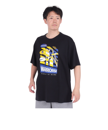 ナイキ（NIKE）バスケットボールウェア ゴールデンステート・ウォリアーズ コートサイド NBA 半袖Tシャツ HF1659-010