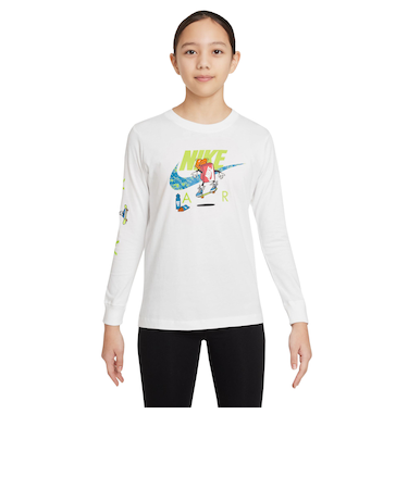ナイキ（NIKE）ジュニア NSW ボクシー SKATEBRD 長袖Tシャツ FZ4948-100