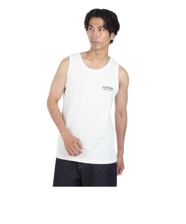 エクストララージ(XLARGE)OLD ENGLISH WAFFLE タンクトップ 101242013006-WHITE