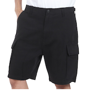 エクストララージ（XLARGE）EMBROIDERED ロゴ カーゴ ショートパンツ 101242031014-BLACK