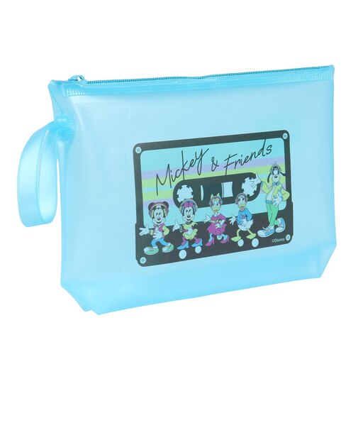 アリーナ（ARENA）水泳バッグ プルーフバッグ 台形 ディズニー ミッキーと仲間たち AS4FBZ84U BLBK ブルー