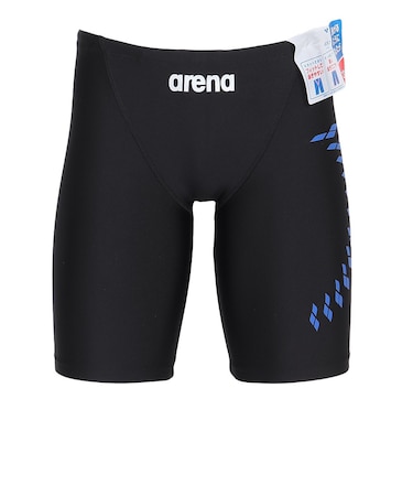 アリーナ(ARENA)水着 メンズ 水泳 アクアエクサ フィットネススパッツ LAR-4301 BKBU ブラック ブルー