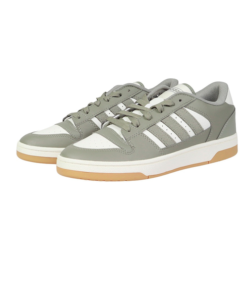 adidas スポーツシューズ ホワイト/ブラック アディダス（adidas）スニーカー ブレイクスタート シルバー