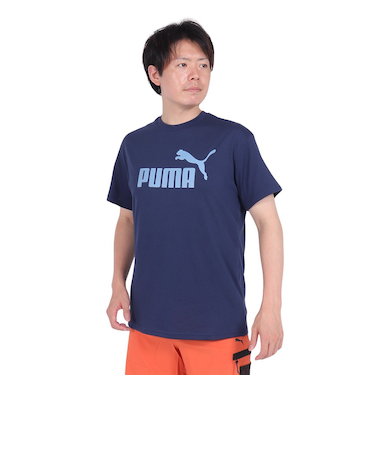 プーマ（PUMA）ESS+ MX NO1 ロゴ リラックス 半袖Tシャツ 680695 14 BLK