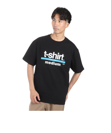 サイラス（SILAS）SILAS×PiL ロゴ ミディアム ショートスリーブ Tシャツ 110242011017-BLACK