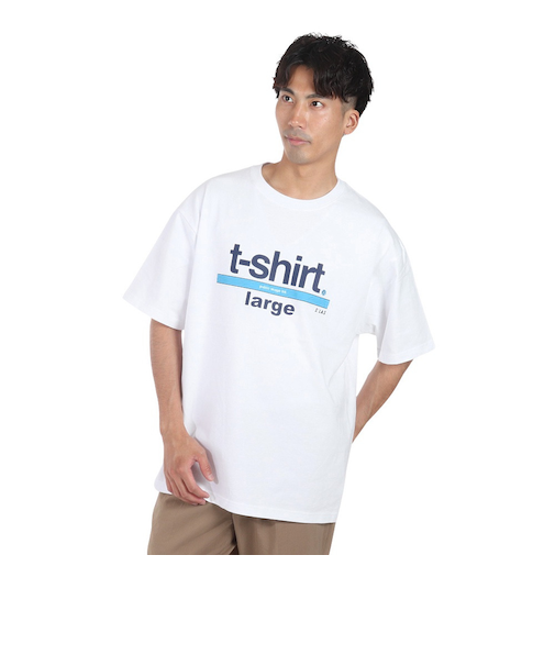 サイラス（SILAS）SILAS×PiL ロゴ ラージ ショートスリーブ Tシャツ 110242011018-WHITE