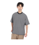 ヘルスニット（Healthknit）ナローボーダー ワイド クルーネック 半袖Tシャツ 51033 BLK/NAT