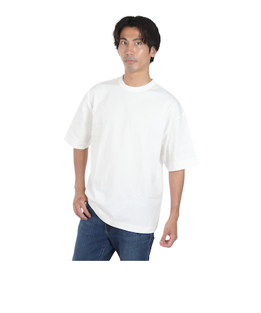 ヘルスニット（Healthknit）USAコットン クルーネック 半袖Tシャツ HR24S-M005 WHT