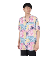 ハーレー（HURLEY）リネン リンコン キャンプ ショートスリーブ シャツ MVS0005870-H6002