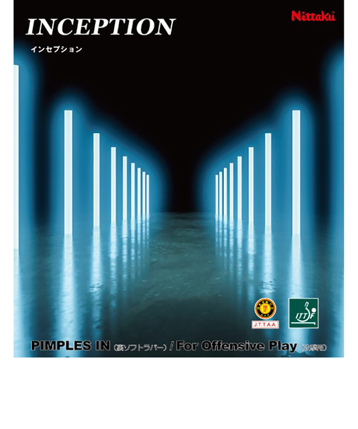 ニッタク（Nittaku）卓球ラバー インセプション ブラック NR8727ｰ71