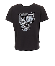 プーマ（PUMA）ジュニア グラフィックス イヤー オブ スポーツ Tシャツ 681333 01 BLK