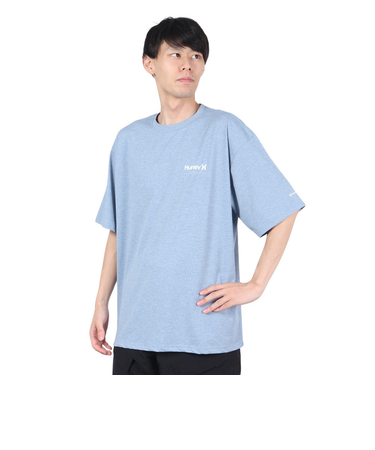 ハーレー（HURLEY）ラッシュガード ファントム オーバーサイズド ウェイブズ ショートスリーブ Tシャツ 水陸両用 MUT2411004-DBLE