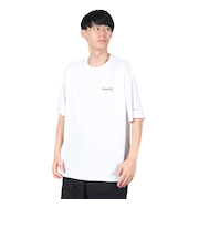 ハーレー（HURLEY）ラッシュガード ファントム オーバーサイズド ウェイブズ ショートスリーブ Tシャツ 水陸両用 MUT2411004-WHT