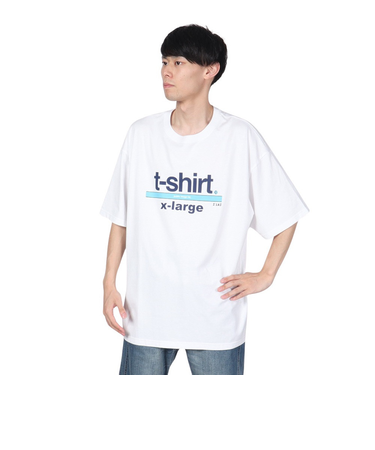 サイラス(SILAS)SILAS×PiL ロゴ X-LARGE ショートスリーブ Tシャツ 110242011019-WHITE