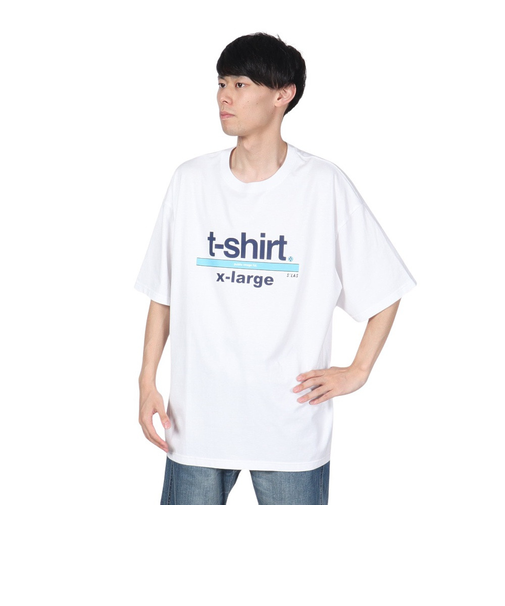 サイラス(SILAS)SILAS×PiL ロゴ X-LARGE ショートスリーブ Tシャツ 110242011019-WHITE