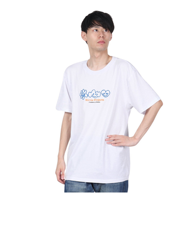 SCRIBBLE Tシャツ RTE-24212WHT