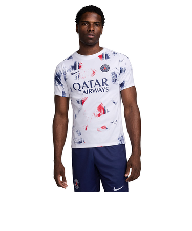 ナイキ(NIKE)サッカー パリ サンジェルマン アカデミー プロ アウェイ プレマッチ 半袖トップ FN9656-101