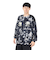 アクター（AKTR）バスケットボールウェア ATOM×AKTR COTTON 長袖Tシャツ 124-054005 BK
