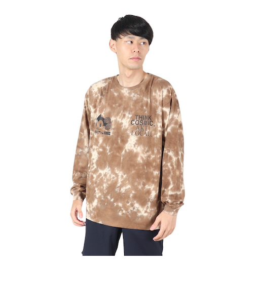 アクター（AKTR）バスケットボールウェア ATOM×AKTR COTTON 長袖Tシャツ 124-054005 BR