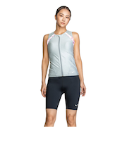 ナイキ（NIKE）フィットネス水着 レディース 水泳 ジップ付き袖なしセパレーツ 2993116-458