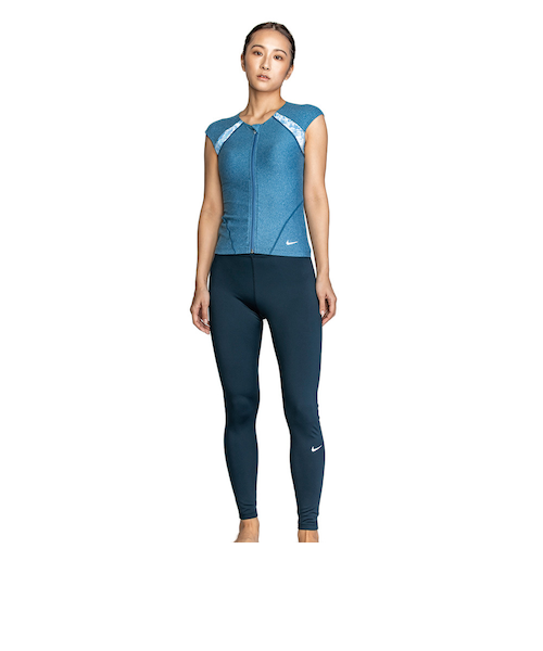 ナイキ（NIKE）フィットネス水着 レディース 水泳 ジップ付き