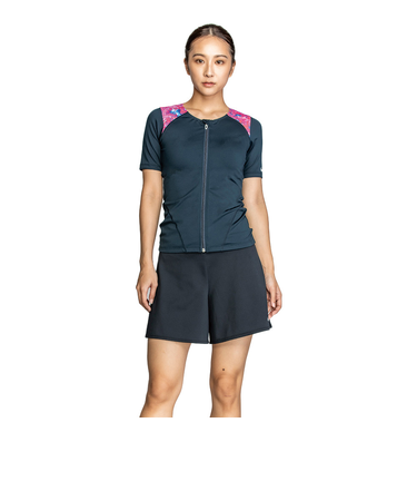 ナイキ（NIKE）フィットネス水着 レディース 水泳 ゆったりシルエット2in1パンツセパレーツ 2993121-862