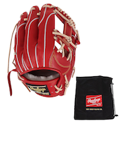 ローリングス（Rawlings）硬式用グラブ 内野手用 野球グローブ 一般 プロプリウィザード ワイン GH4PW2N52MG-WIN