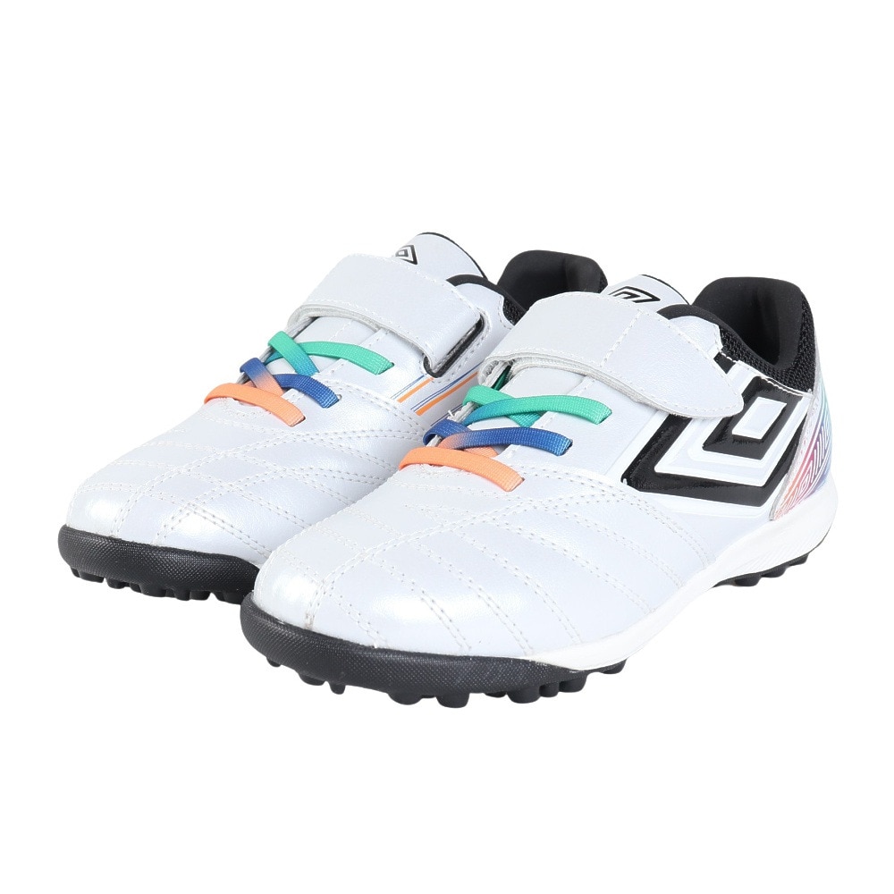 アンブロ（UMBRO）ジュニアサッカートレーニングシューズ アクセレイタ- SB WIDE UF4FCST5J  WHBK｜スーパースポーツゼビオの通販｜&mall（アンドモール）三井ショッピングパーク公式通販