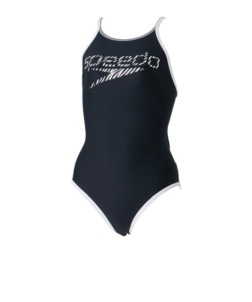スピード（SPEEDO）競泳水着 レディース 水泳 ゼブラ スタック