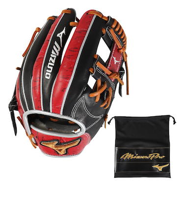 ミズノ（MIZUNO）軟式用グラブ 内野手 野球グローブ 一般 ミズノプロ 2024セレクションB 1AJGR31203 09A5 お一人様一点まで