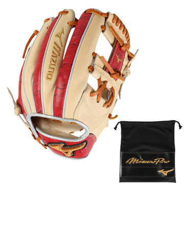 ミズノ（MIZUNO）軟式用グラブ 内野手 野球グローブ 一般 ミズノプロ 2024セレクションB 1AJGR31203 80A5 お一人様一点まで