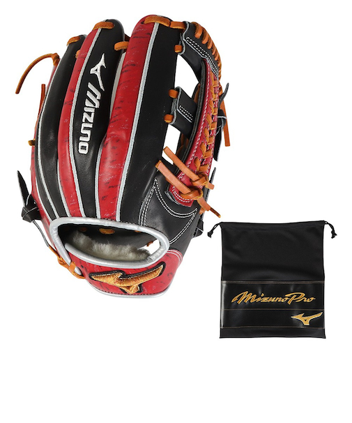 ミズノ（MIZUNO）軟式用グラブ 外野手用 野球グローブ 一般 ミズノプロ 2024セレクション B 1AJGR31213 09A5 お一人様一点まで