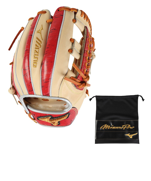 ミズノ（MIZUNO）軟式グラブ 外野手用 野球グローブ 一般 ミズノプロ 2024セレクション B 1AJGR31213 80A5 お一人様一点まで