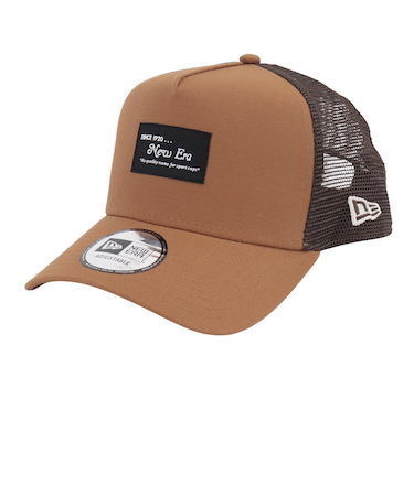 ニューエラ（NEW ERA）940 FORTY A-Frame トラッカー ダックキャンバス ウーブンパッチ キャップ 14109725
