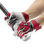 ミズノ（MIZUNO）ジュニア バッティング用グローブ 野球 シリコンパワーアークDI レプリカ 2024ミズノセレクションモデル 両手用 1EJEY5426…