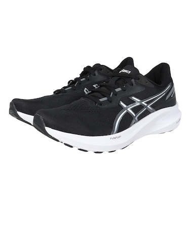 アシックス（ASICS）ランニングシューズ GT-1000 13 ブラック ホワイト 1011B858.003 スニーカー 安定性 クッション性 軽量