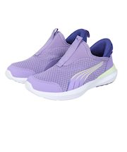 プーマ（PUMA）ジュニア シューズ クルーズプロフォームイーズイン ラベンダー 31025003 ジュニアスニーカー スポーツ スリップオン 登校 通学 運…