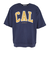 エスエーエス（S.A.S）裾リブプリント半袖Tシャツ CAL SAS2345805-79 NAVY