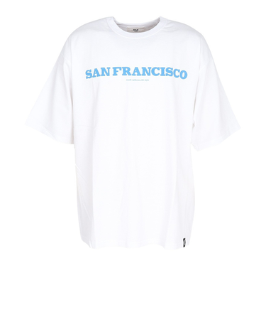 エスエーエス（S.A.S）プリント半袖Tシャツ SANFRAN SAS2345808-5 OFF