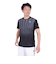 ルコックスポルティフ（lecoqsportif）テニスウェア グラフィックゲームシャツ LN4FHT11M BK00