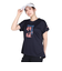 ルコックスポルティフ（lecoqsportif）テニスウェア レディース プラクティス 半袖Tシャツ LN4FHT51L NV00