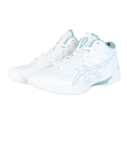 アシックス（ASICS）バスケ シューズ バッシュ ゲルフープ GELHOOP V16 軽量 クッション 白 1063A078.105