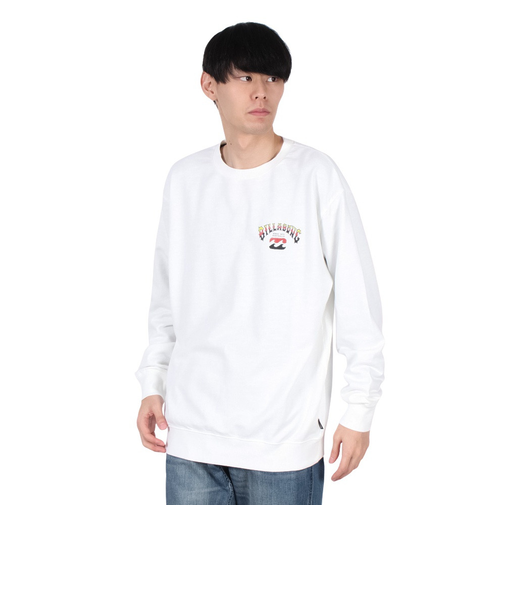 ビラボン（BILLABONG）ARCH クルー スウェット 長袖シャツ BE012002 OFW