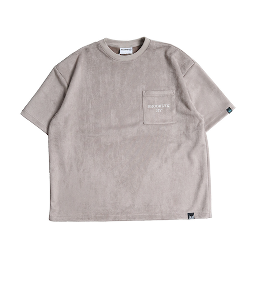 ヤックパック（YAK PAK）フェイクスエード 半袖 Tシャツ 4710009-03 MGR