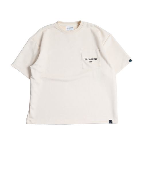 ヤックパック（YAK PAK）フェイクスエード 半袖 Tシャツ 4710009-05 IVO